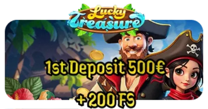 Lucky Treasure Casino 1er dépôt
